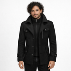 Andrei | Abrigo Clásico Tipo Chaquetón