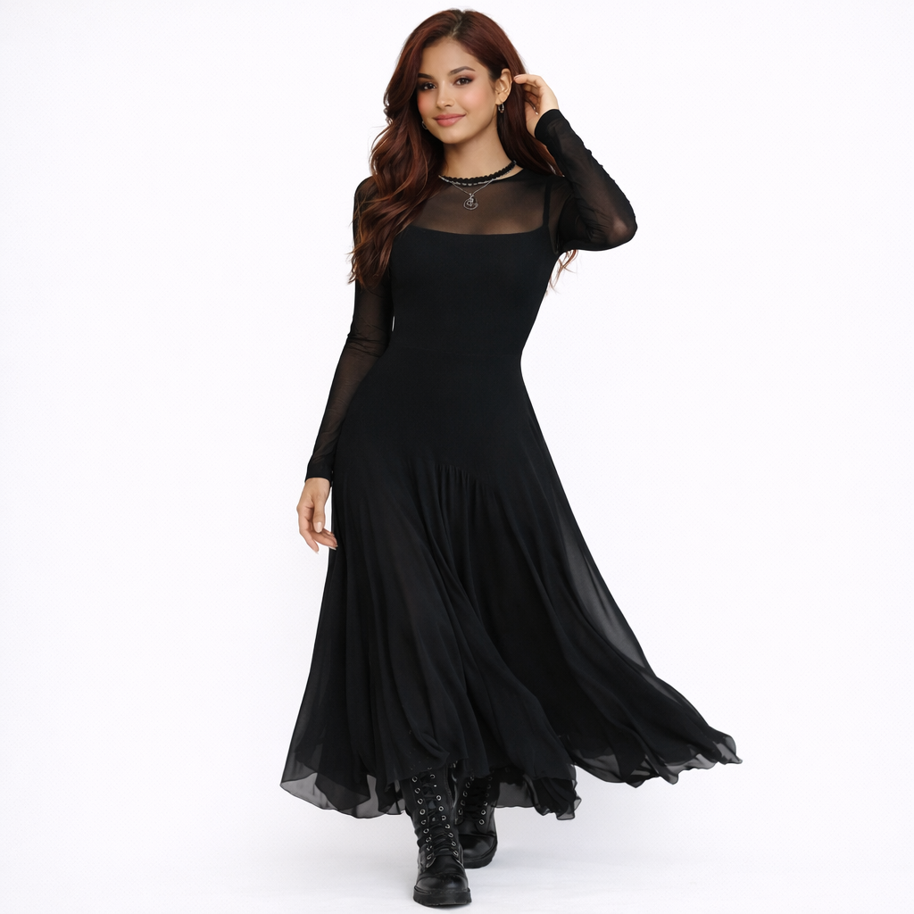 Valentina | Vestido Maxi de Tul Elegante