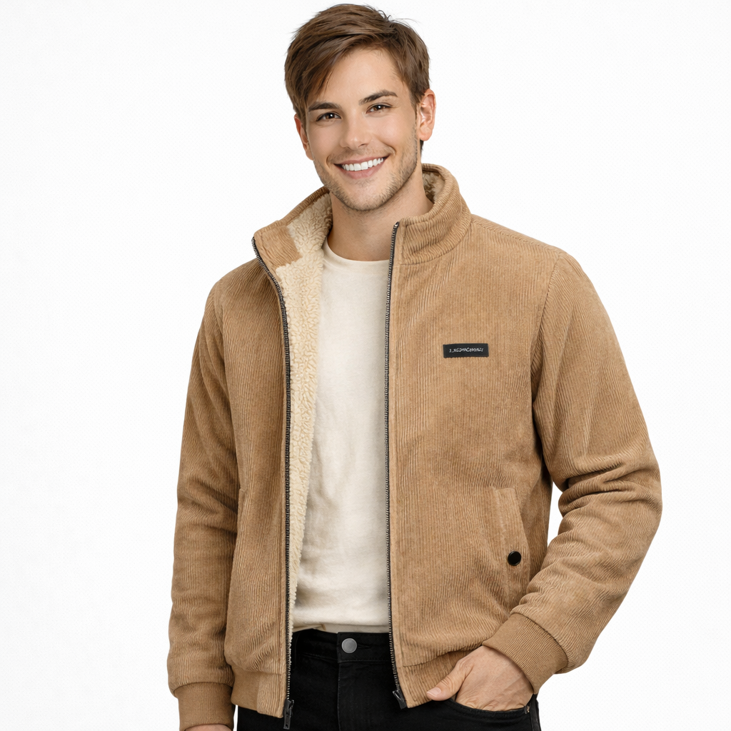 Bruno | Chaqueta de Pana con Forro Polar