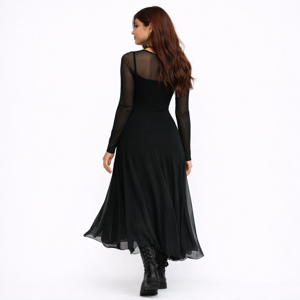 Valentina | Vestido Maxi de Tul Elegante