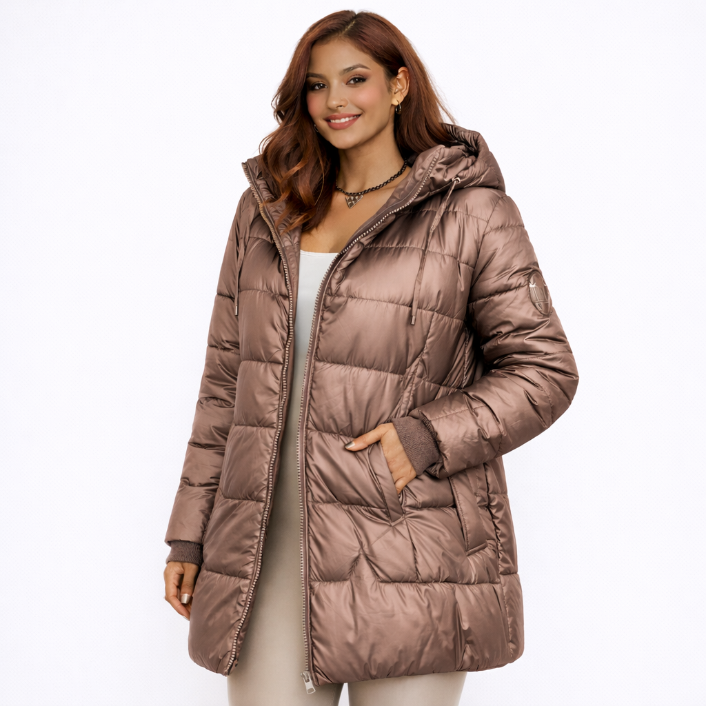 Aurora| Chaqueta Acolchada con Capucha