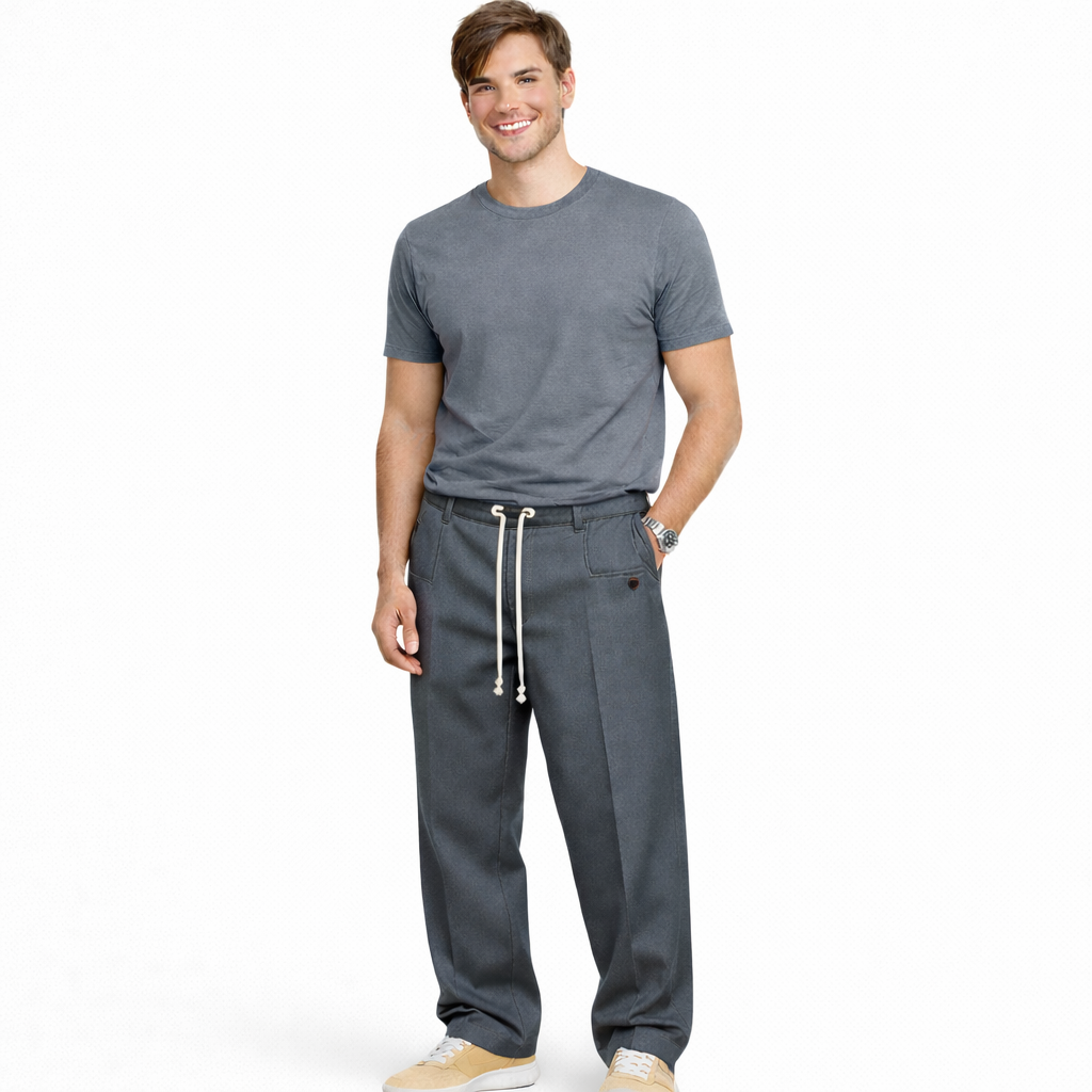 Lucas | Pantalón Elegante con Cordón Ajustable