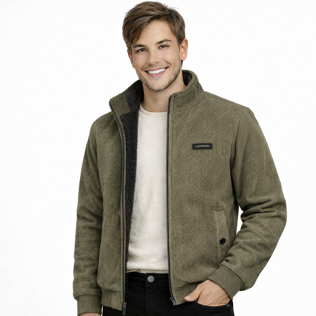 Bruno | Chaqueta de Pana con Forro Polar