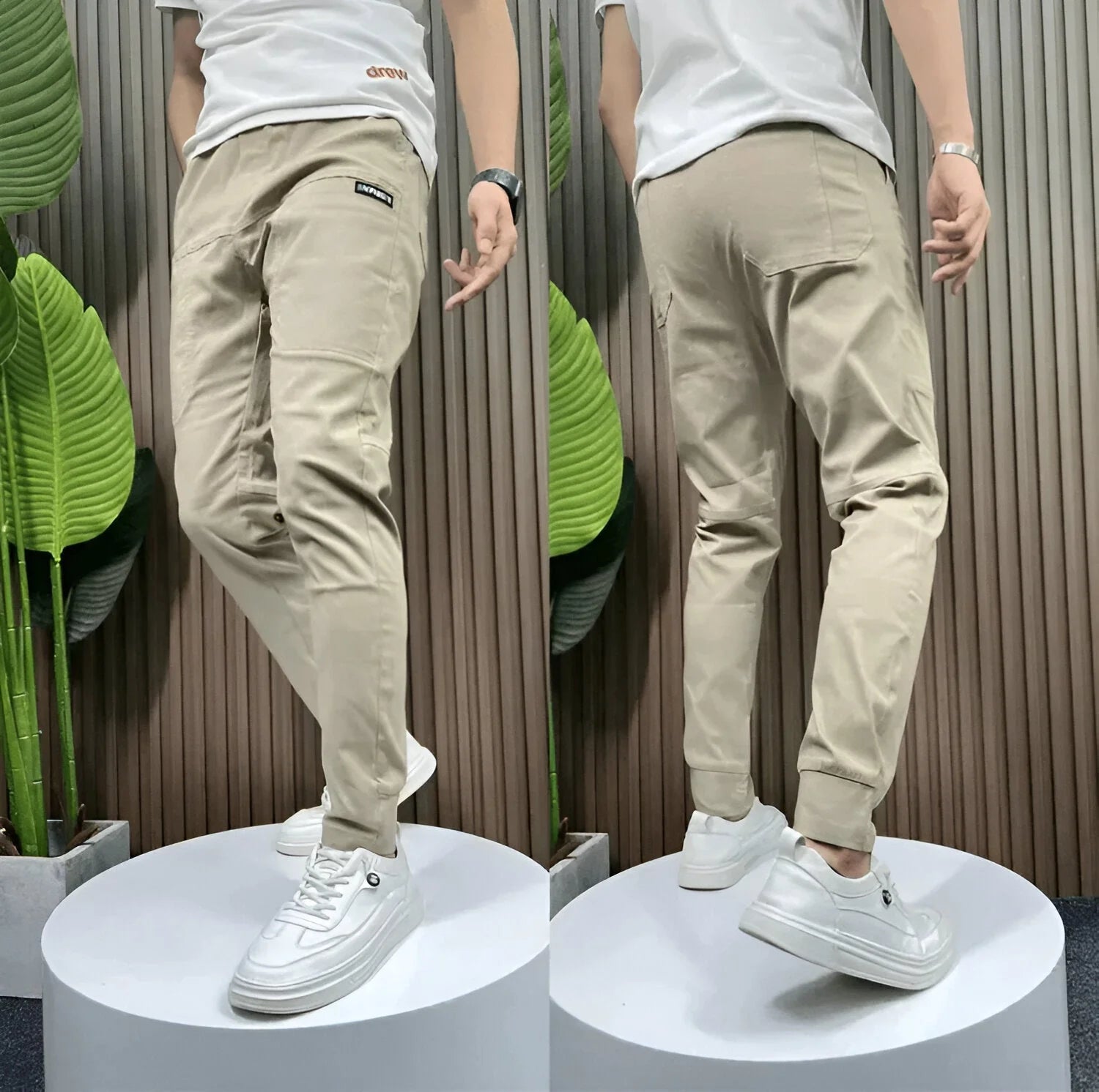 Tomas | Pantalones Cargo Elasticos Premium