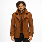 Andrei | Abrigo Clásico Tipo Chaquetón