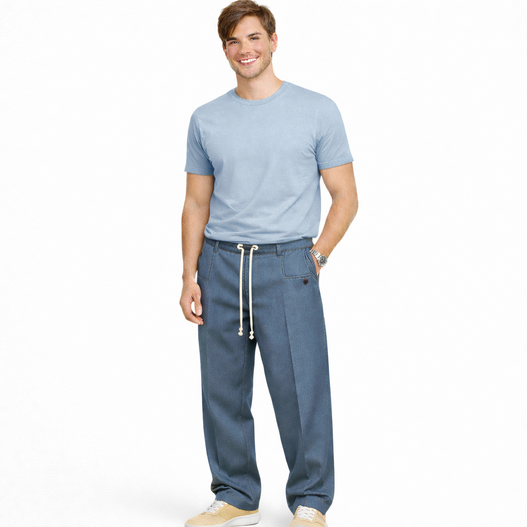 Lucas | Pantalón Elegante con Cordón Ajustable