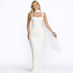 Leonor | Vestido Maxi de Escote Cuadrado