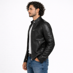 Dante | Chaqueta de Cuero Biker