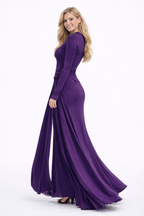 Naiara ❘ Vestido maxi con nudo lateral