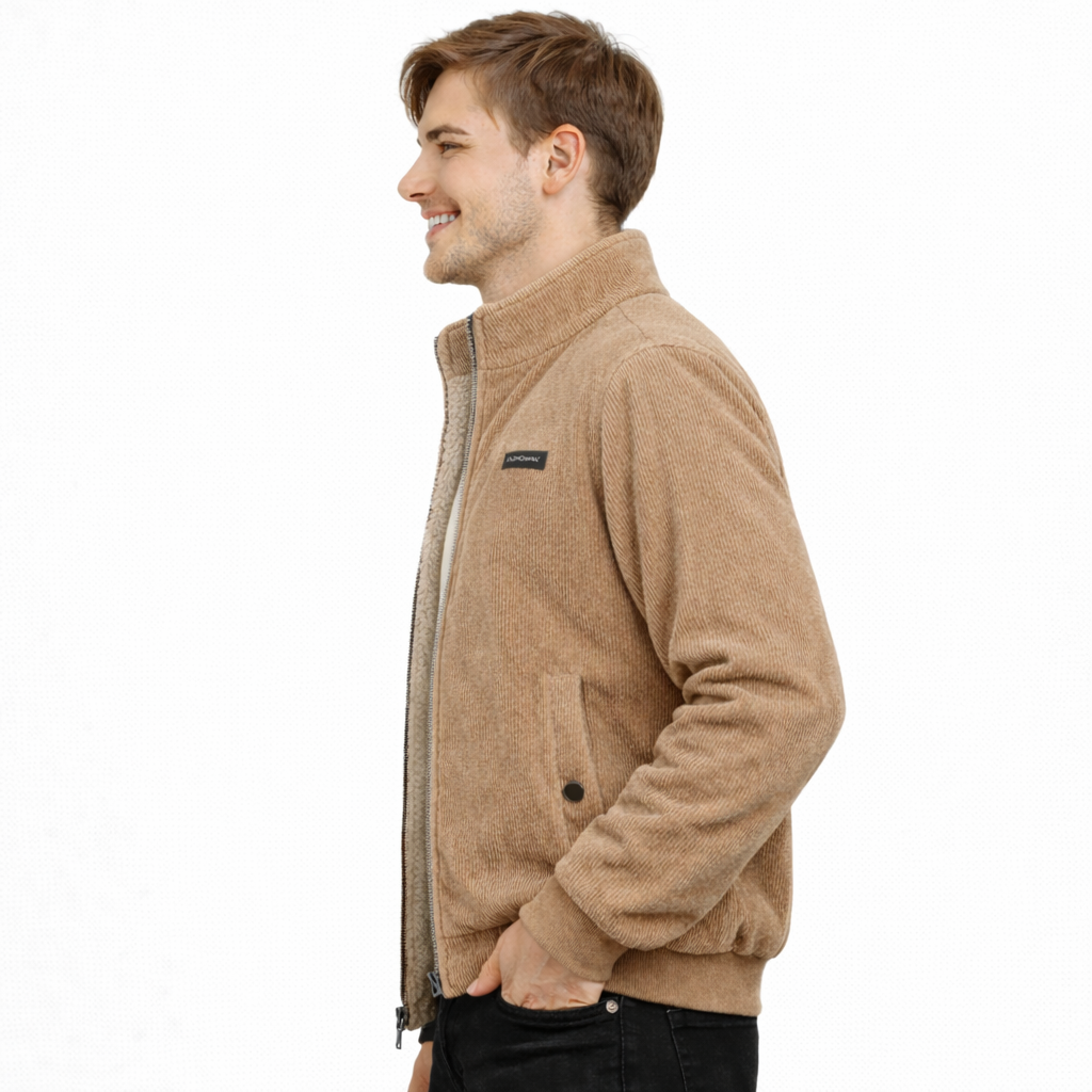 Bruno | Chaqueta de Pana con Forro Polar