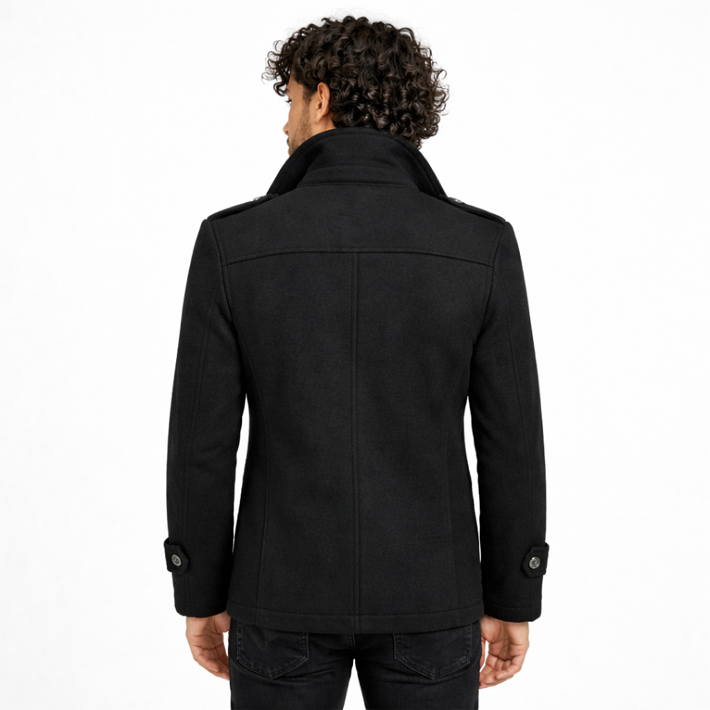 Andrei | Abrigo Clásico Tipo Chaquetón