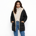 Amelia |Chaqueta Acolchada con Borrego