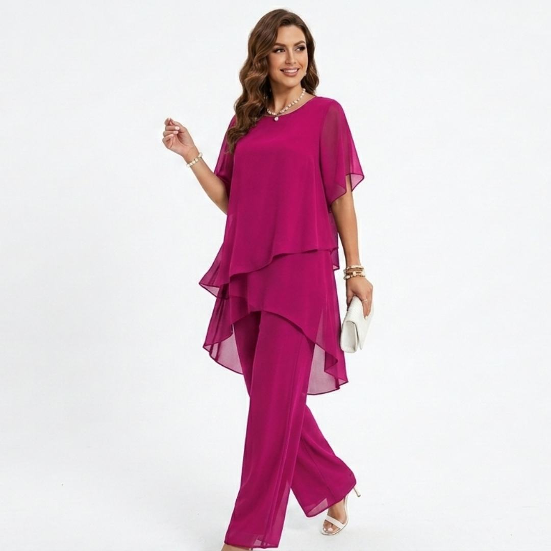 Nadia | Conjunto de top y pantalón a juego