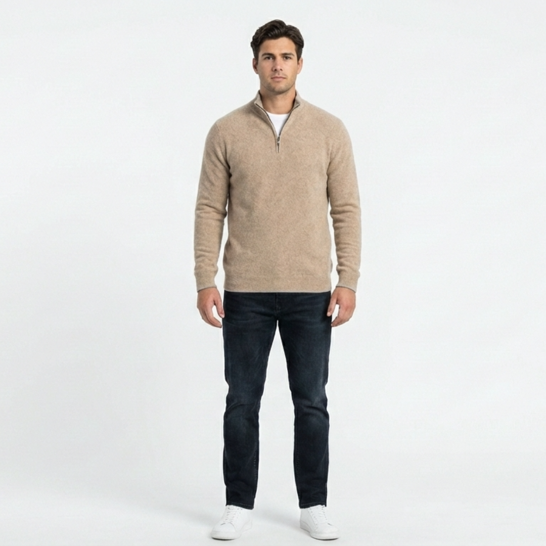 Ben | Suéter con cremallera
