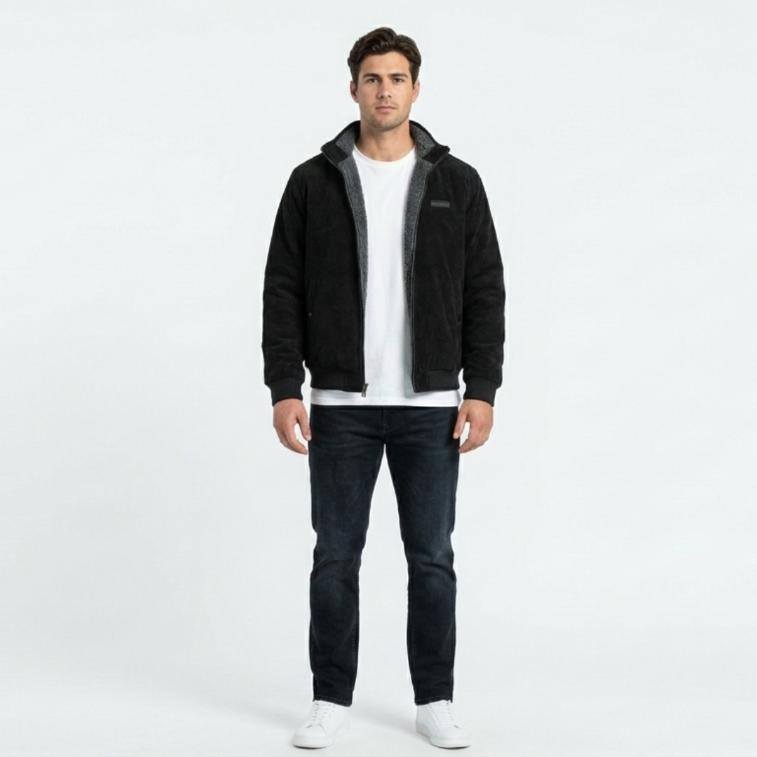 Bruno | Chaqueta de Pana con Forro Polar