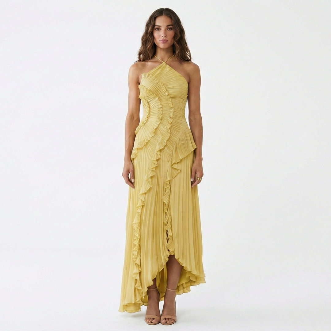 Camila | Vestido Romántico Asimétrico