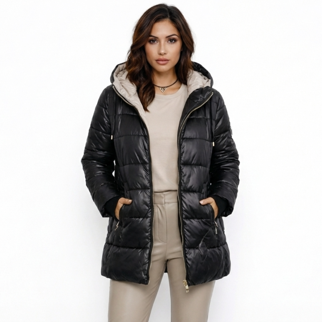 Aurora| Chaqueta Acolchada con Capucha