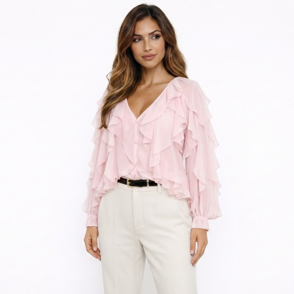 Amara | Blusa Boho con Volantes Elegantes