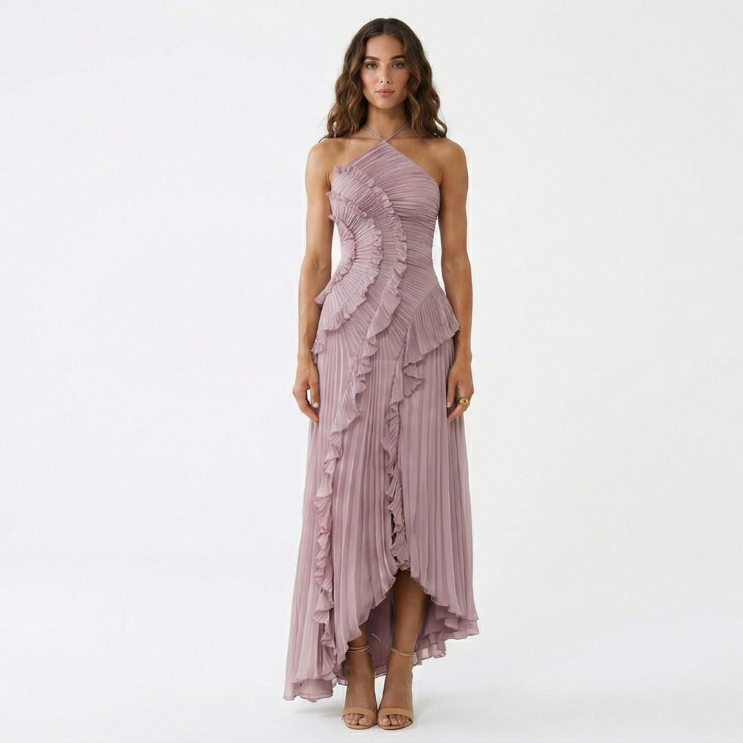 Camila | Vestido Romántico Asimétrico