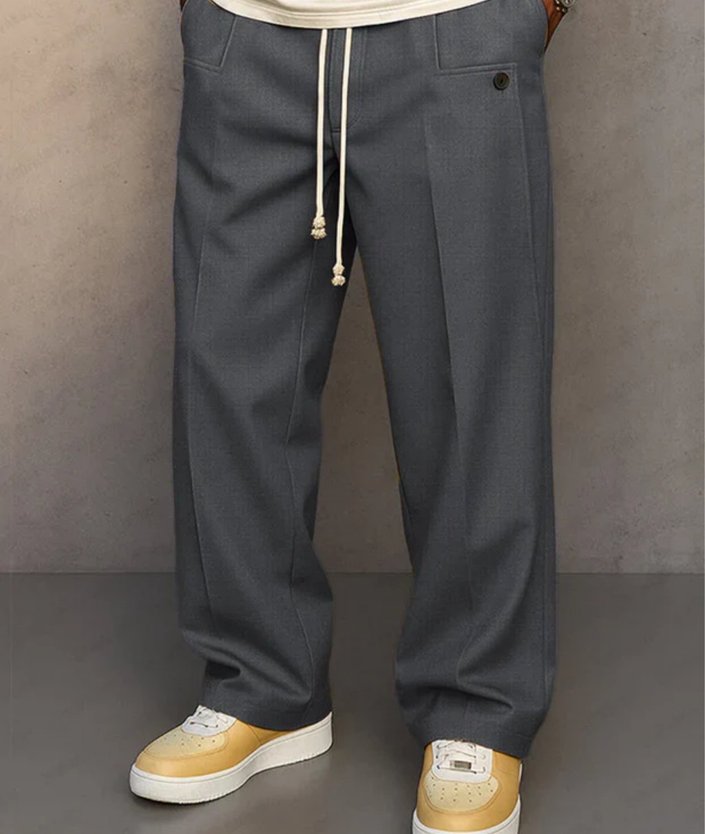 Lucas | Pantalón Elegante con Cordón Ajustable