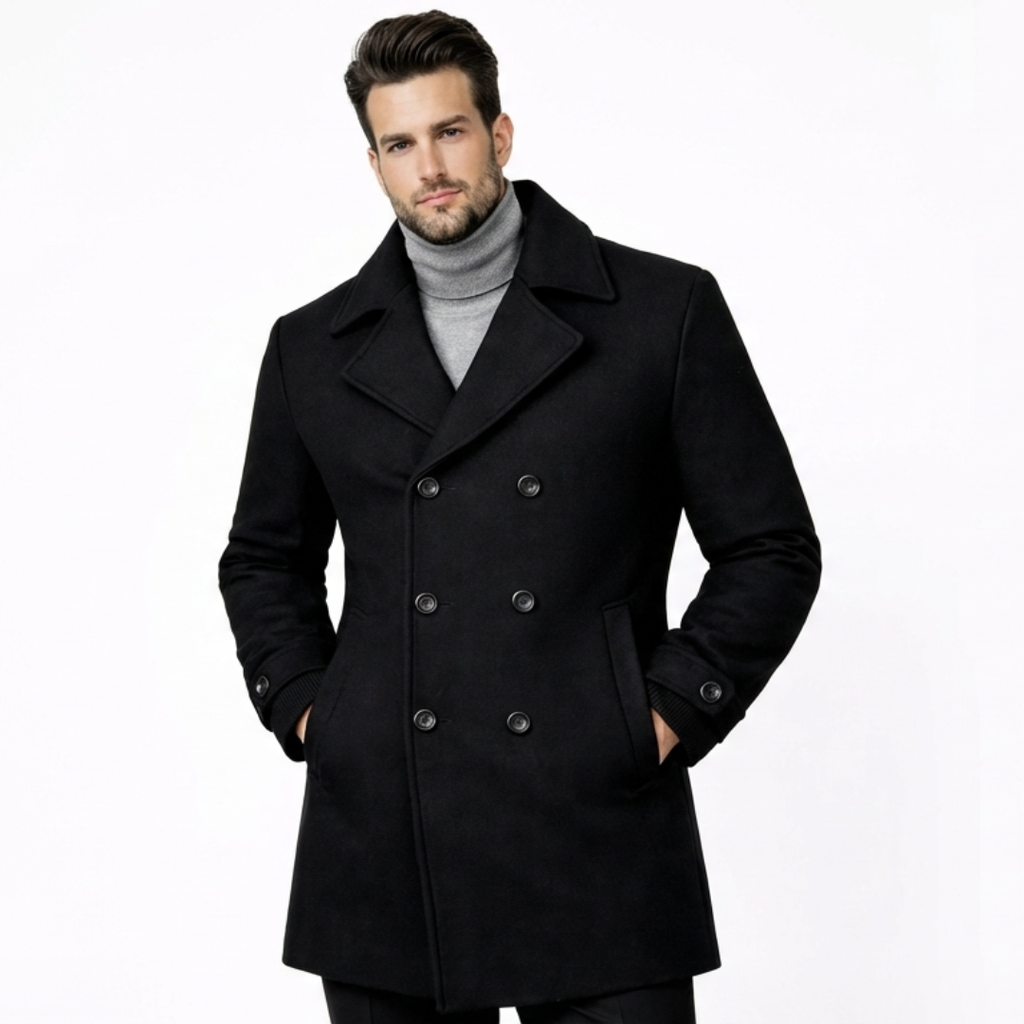 Sebastian | Abrigo Clásico Tipo Chaquetón