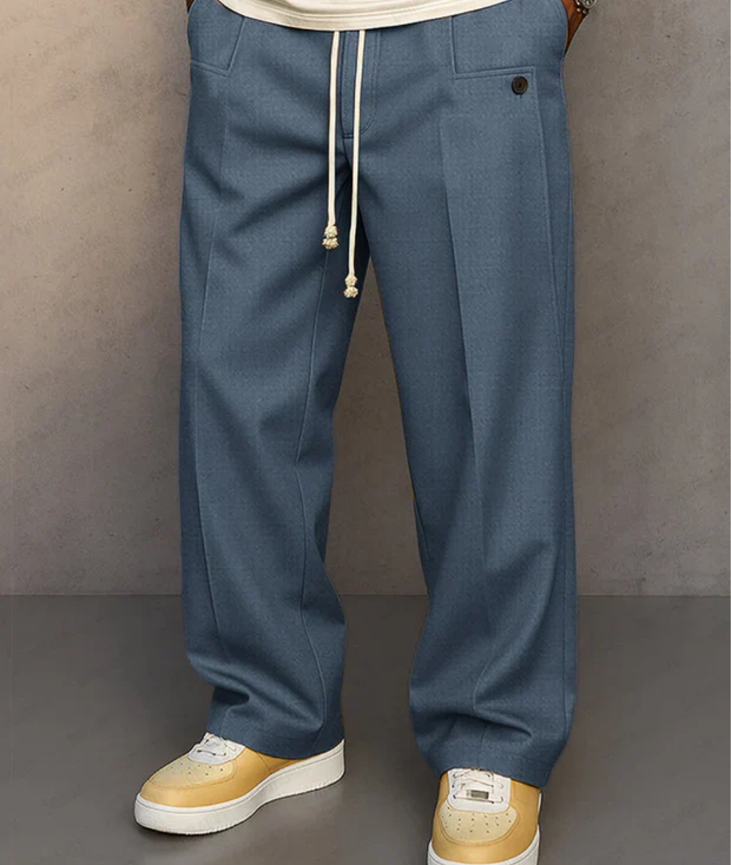 Lucas | Pantalón Elegante con Cordón Ajustable