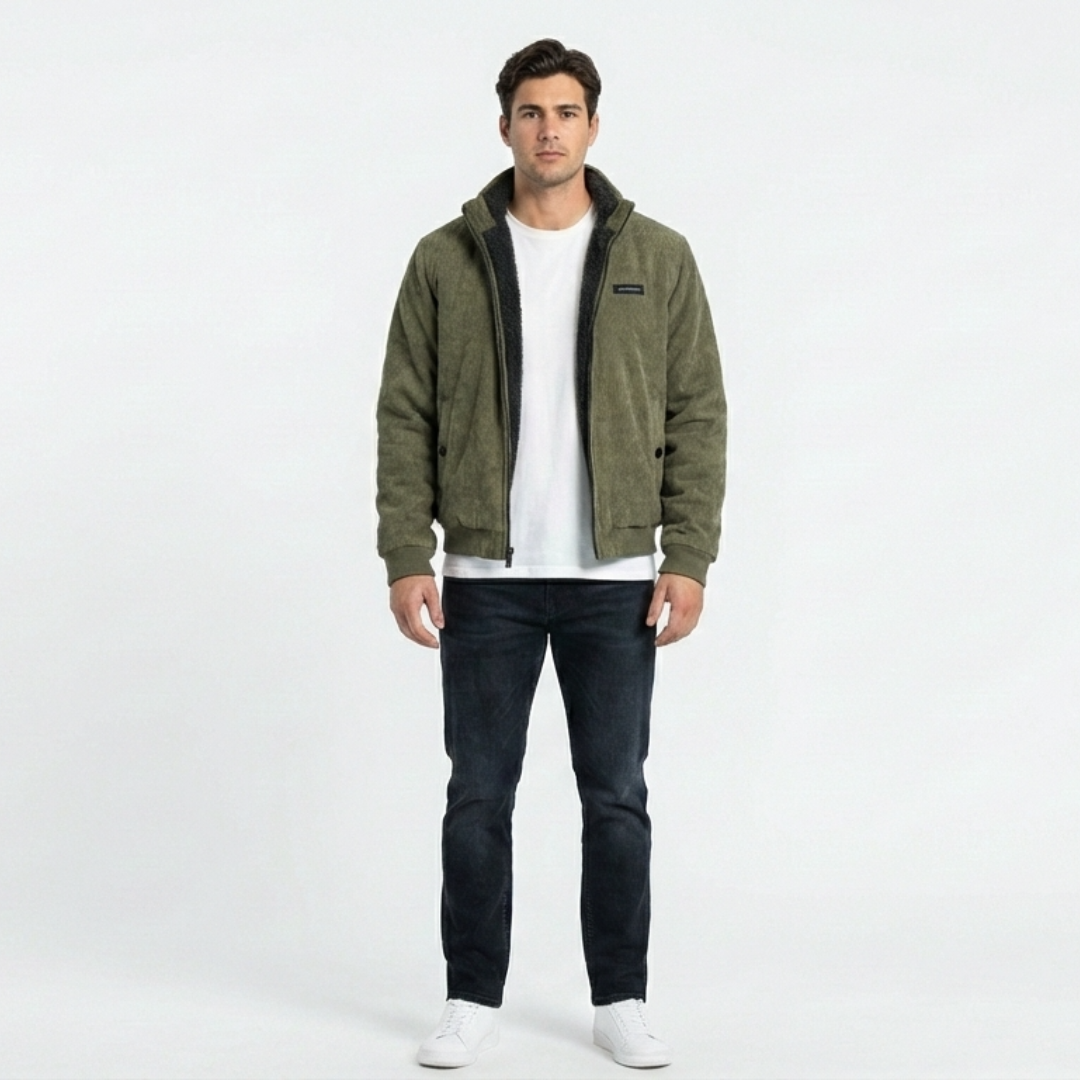 Bruno | Chaqueta de Pana con Forro Polar