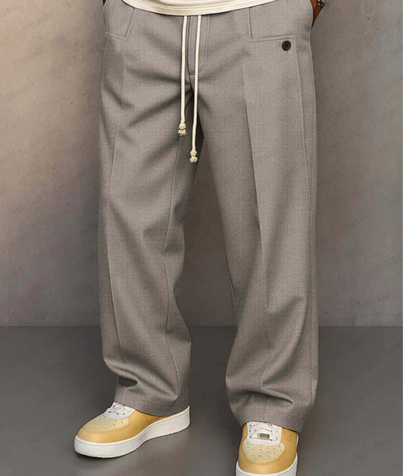 Lucas | Pantalón Elegante con Cordón Ajustable