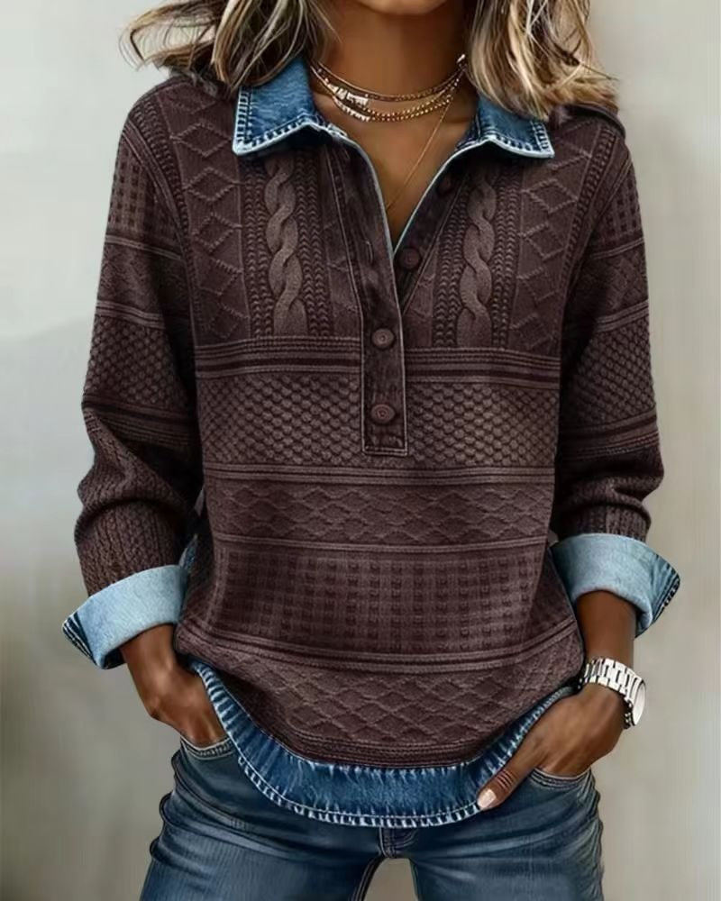 Luciana | Blusa estilo casual vintage